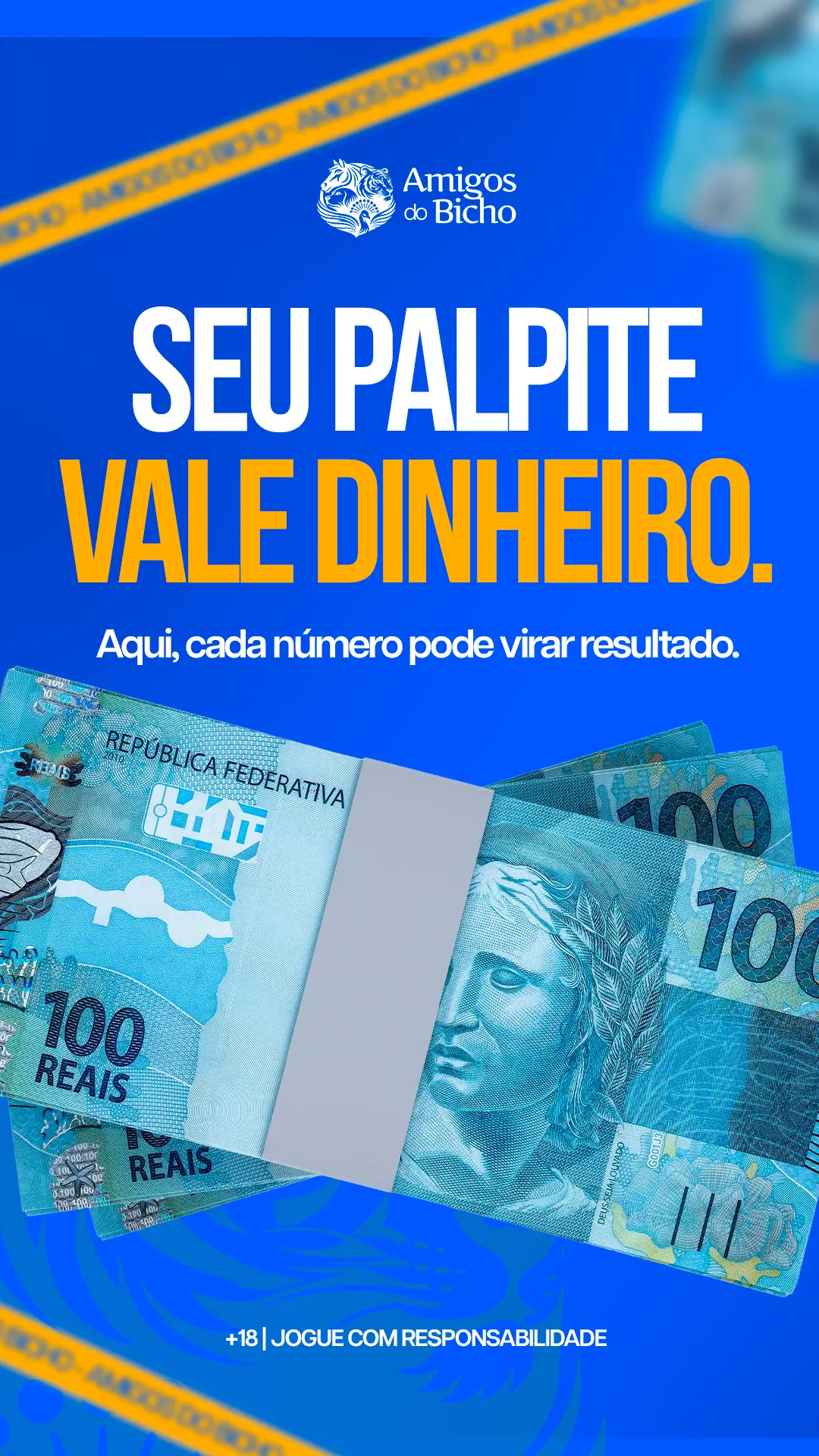 Seu palpite vale dinheiro